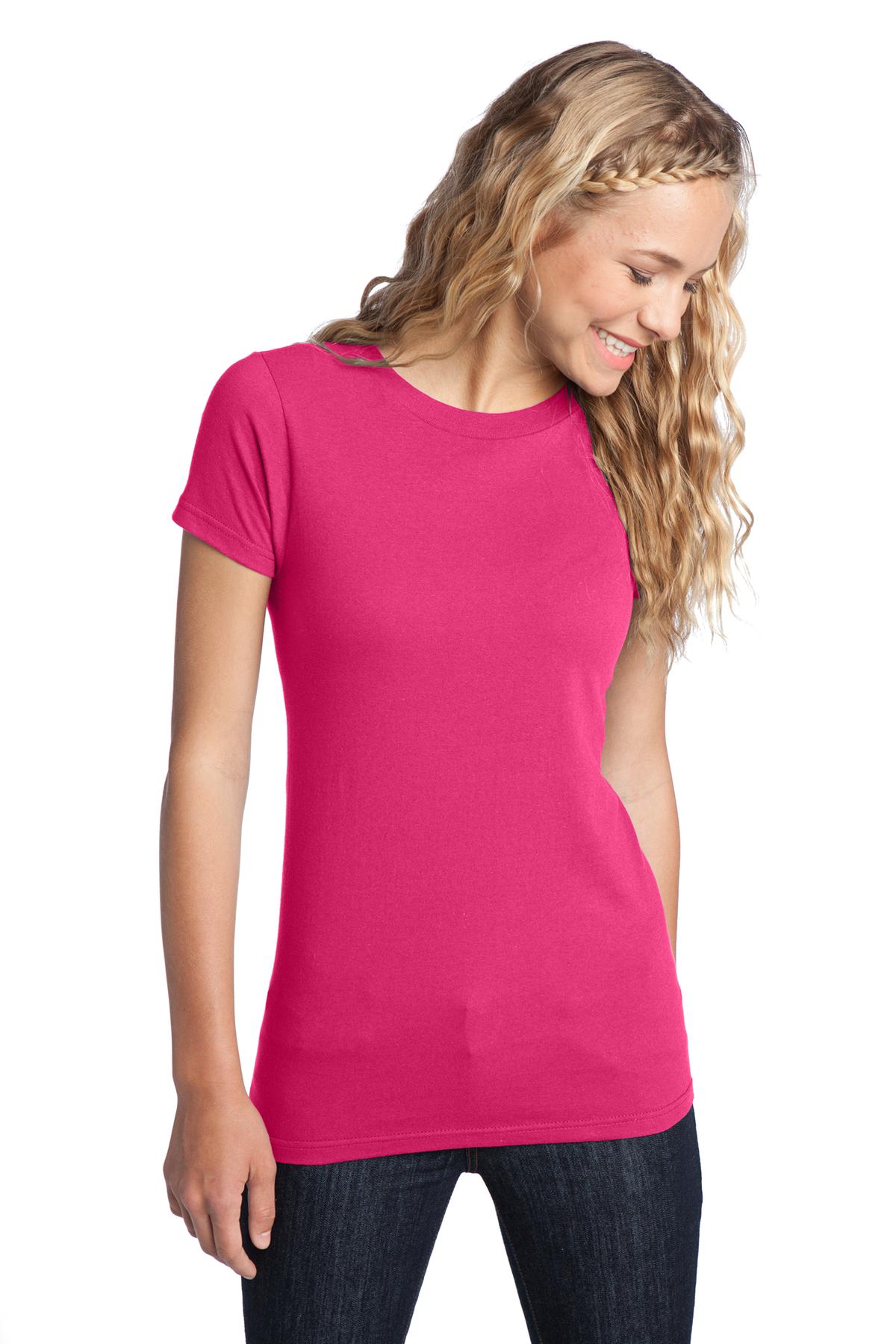 District Women's Fitted The Concert Tee DT5001 55