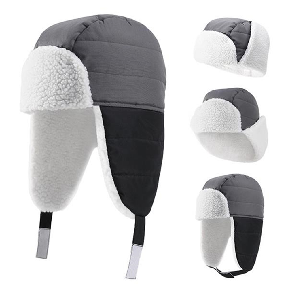 Trooper Hat With Snowboard Fur Ear Flaps 3