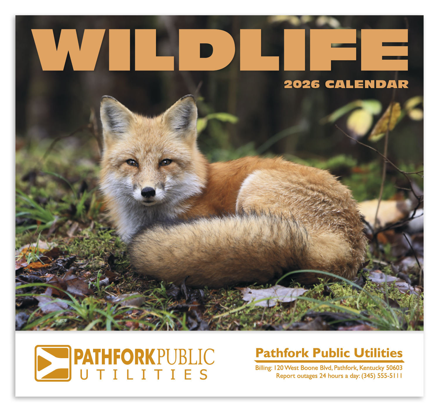 HotLine® Products Wildlife Appointment Calendar - Stapled 40