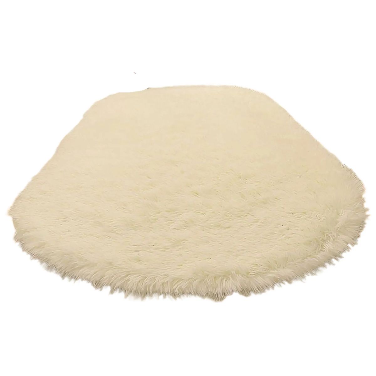 Embroidered Faux Fur Rug for Home Decor 10