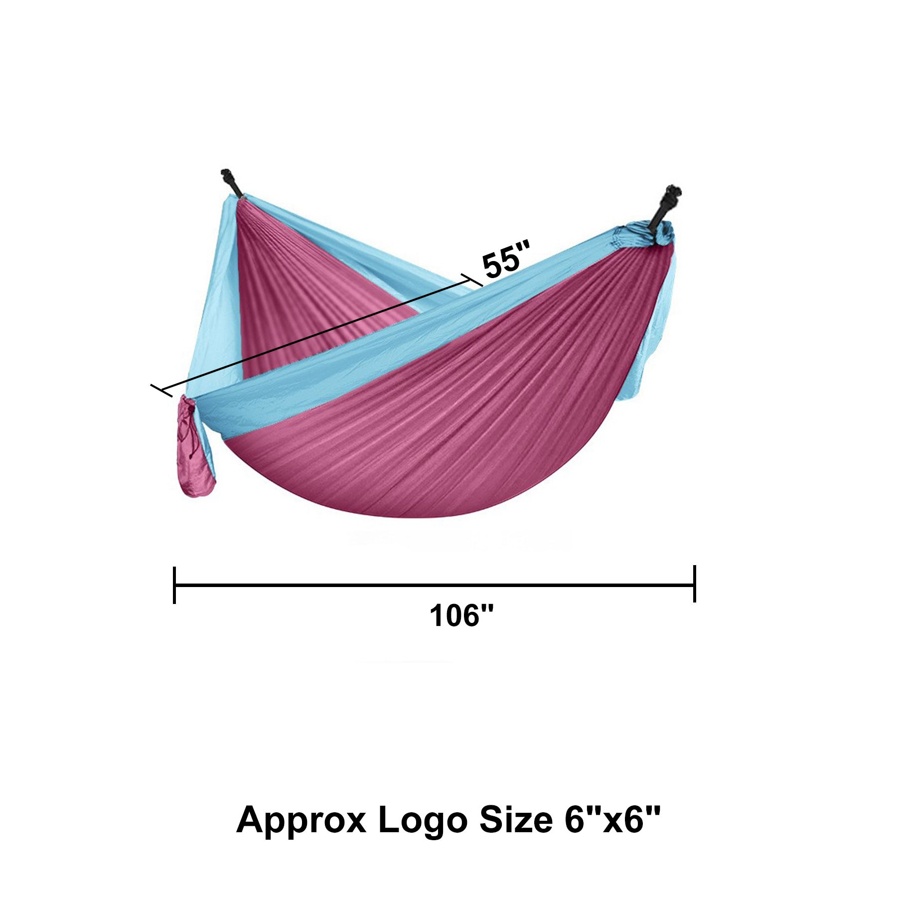 Portable Camping Hammock w/Pouch 2
