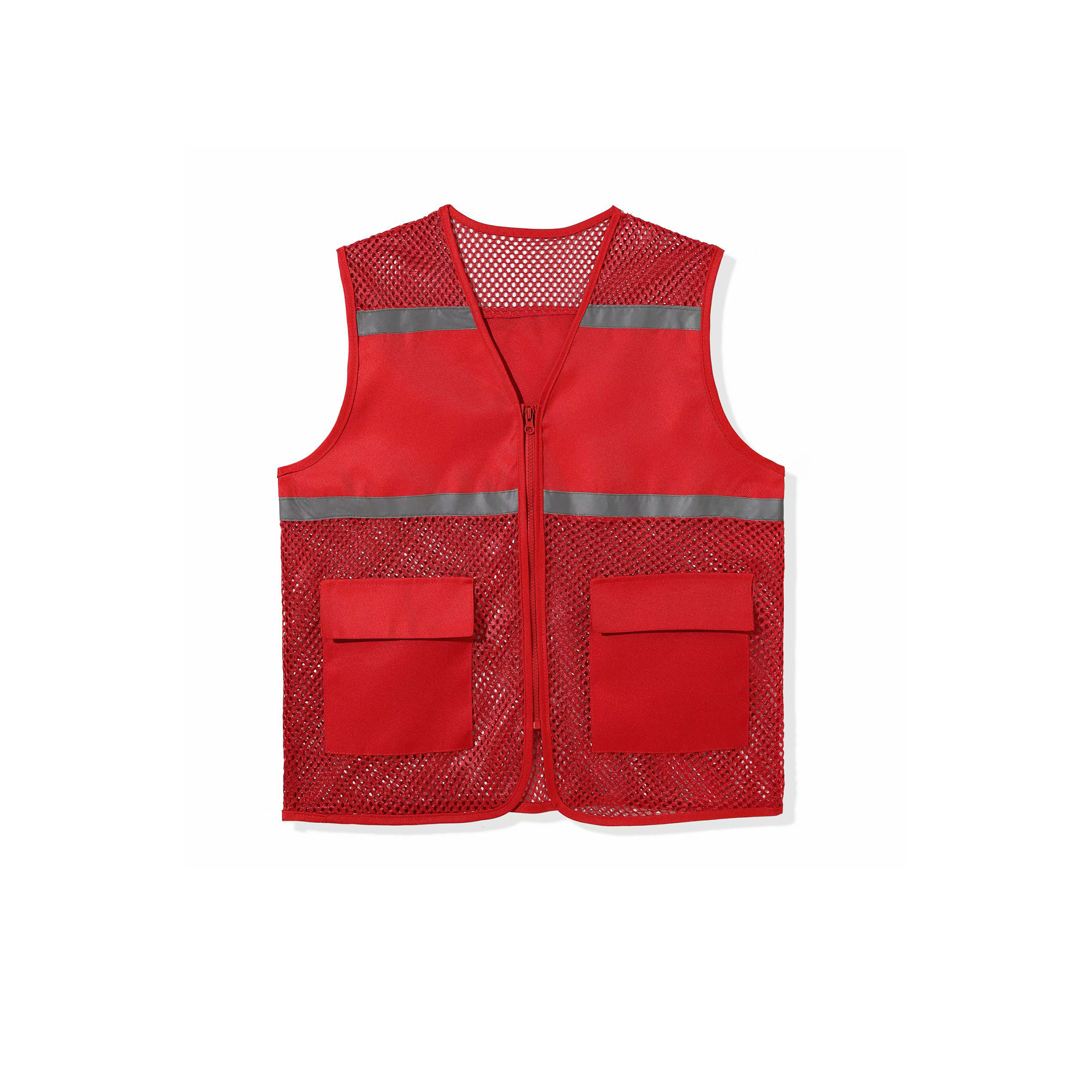 Fishnet Vest With Reflective Strip 3