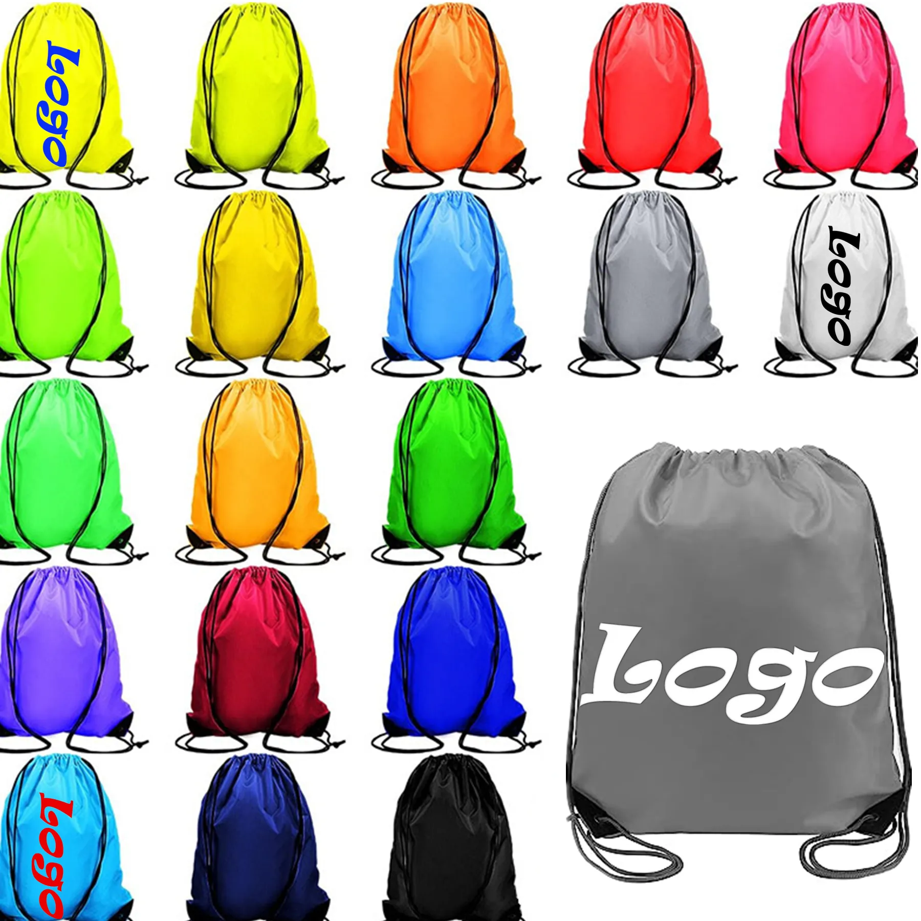 Drawstring Cinch Backpack 2