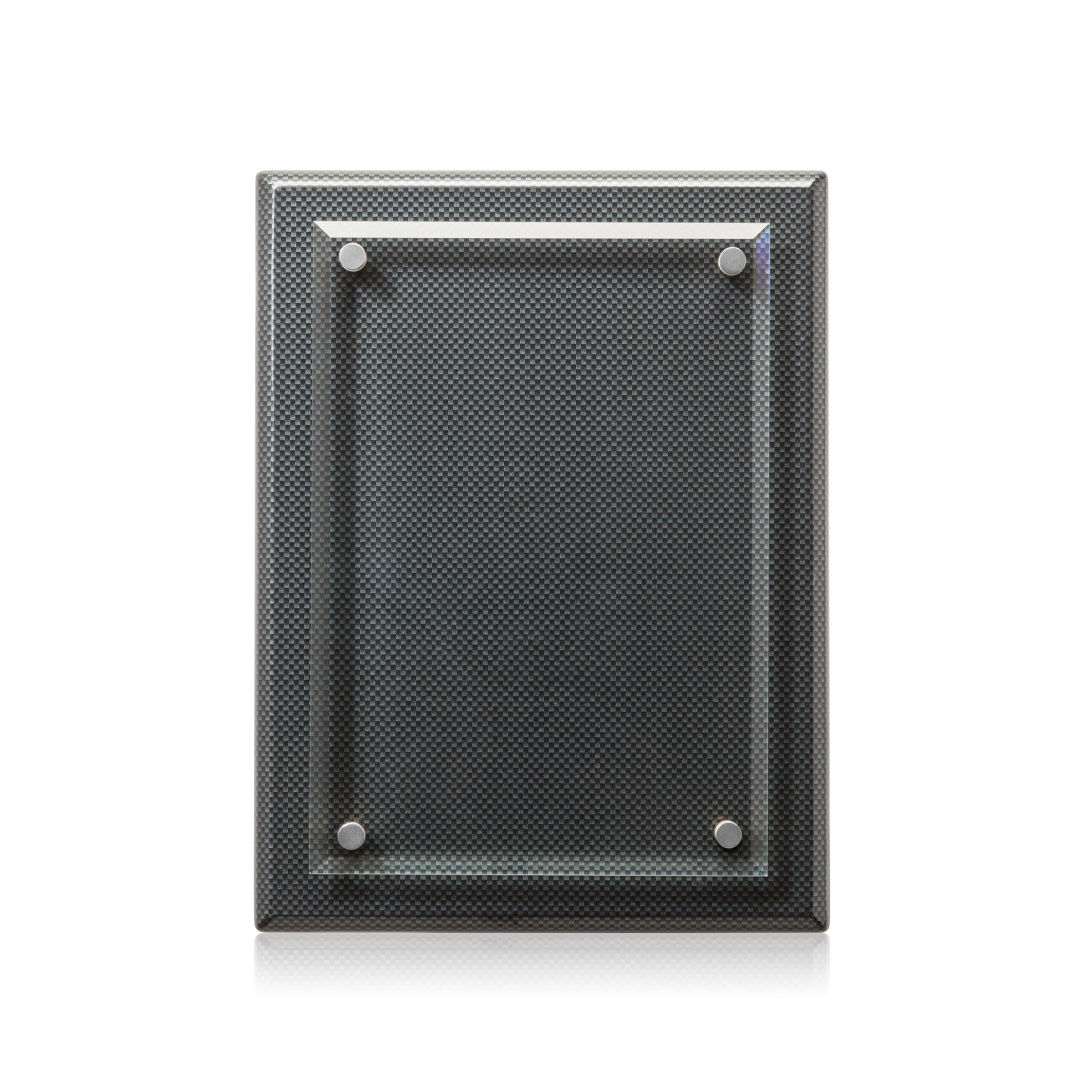 Caledon Plaque - Carbon Fibre/Silver 20