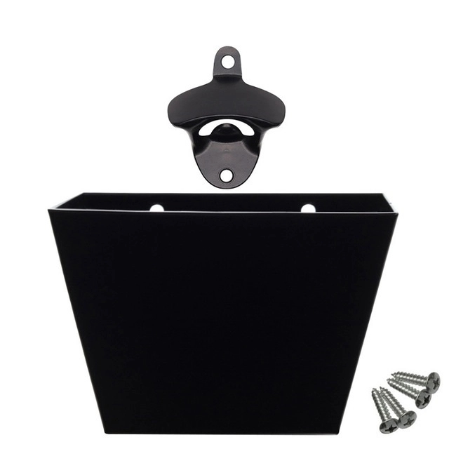 Personalized Wall Mounted Bottle Opener and Cap Catcher 3