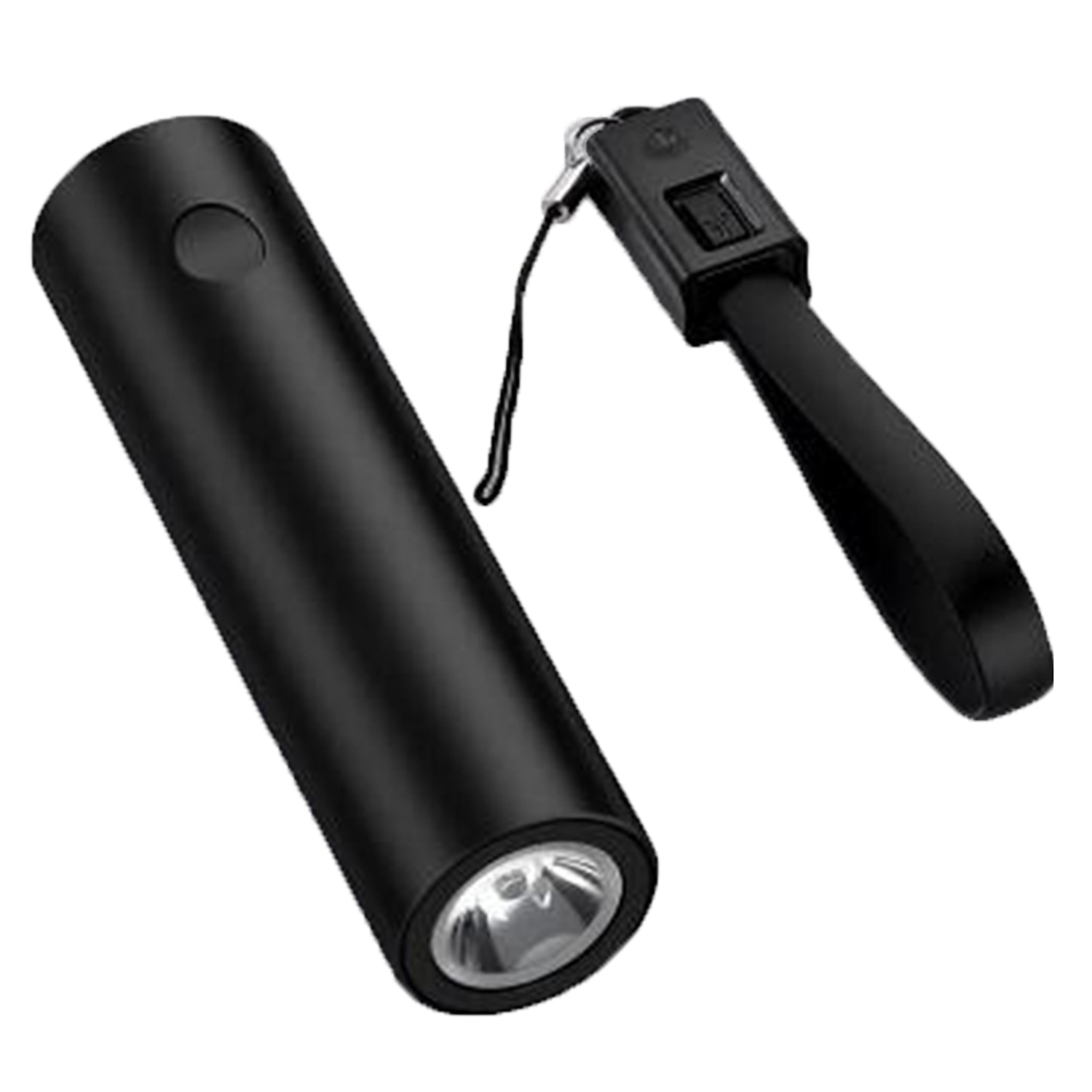 5,000 mAh 18W Power Bank w/ Flashlight & Charging Cable Strap 5