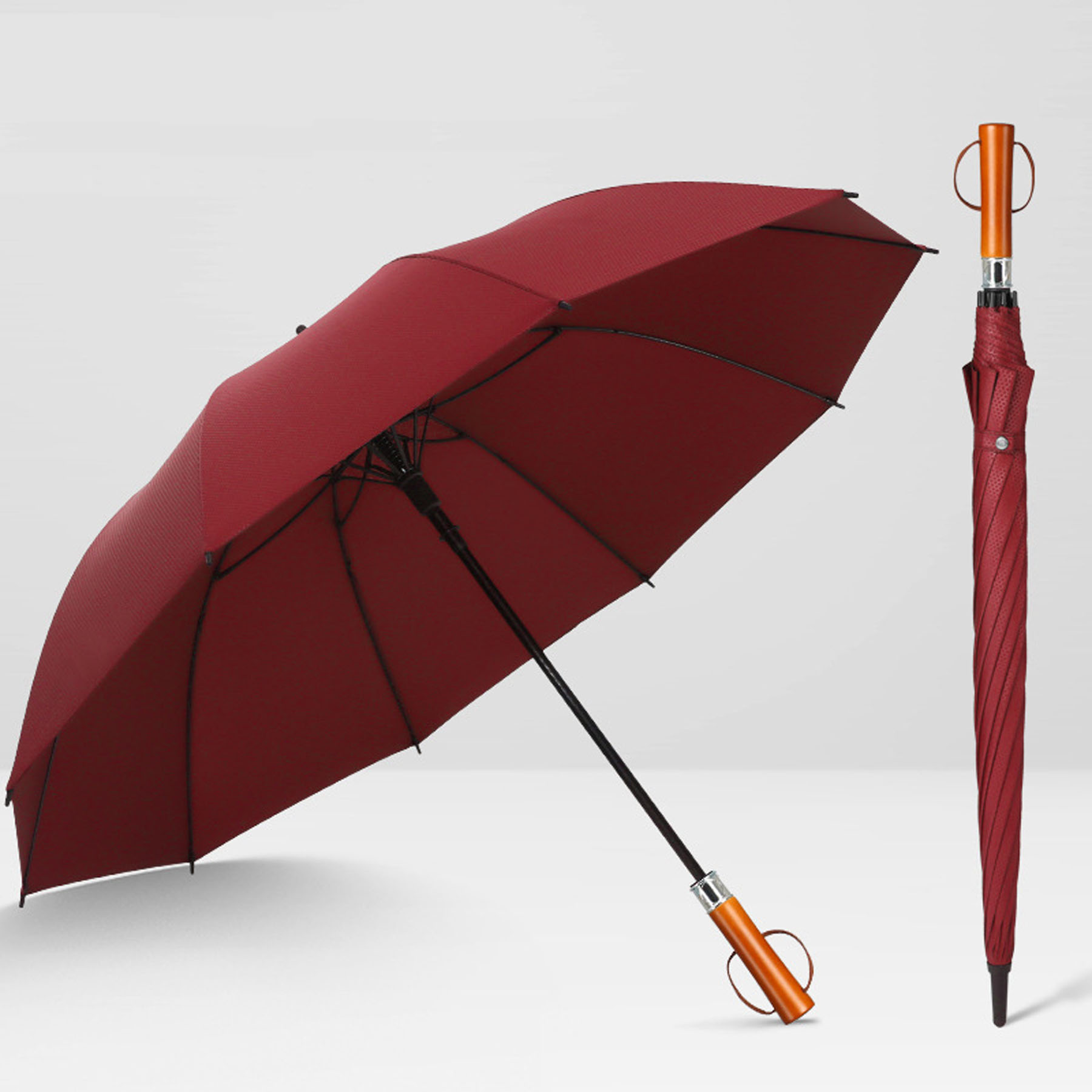 Windproof Automatic Golf Umbrella 7