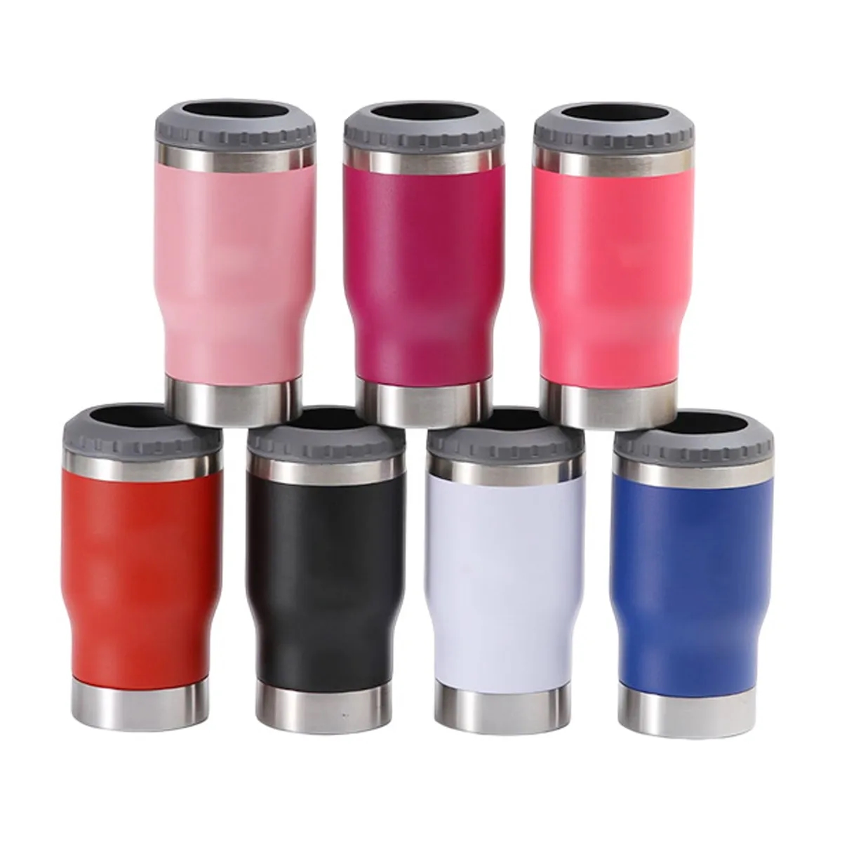 4In1 Travel Mug Warmer 14oz Can Beer Bottle 5