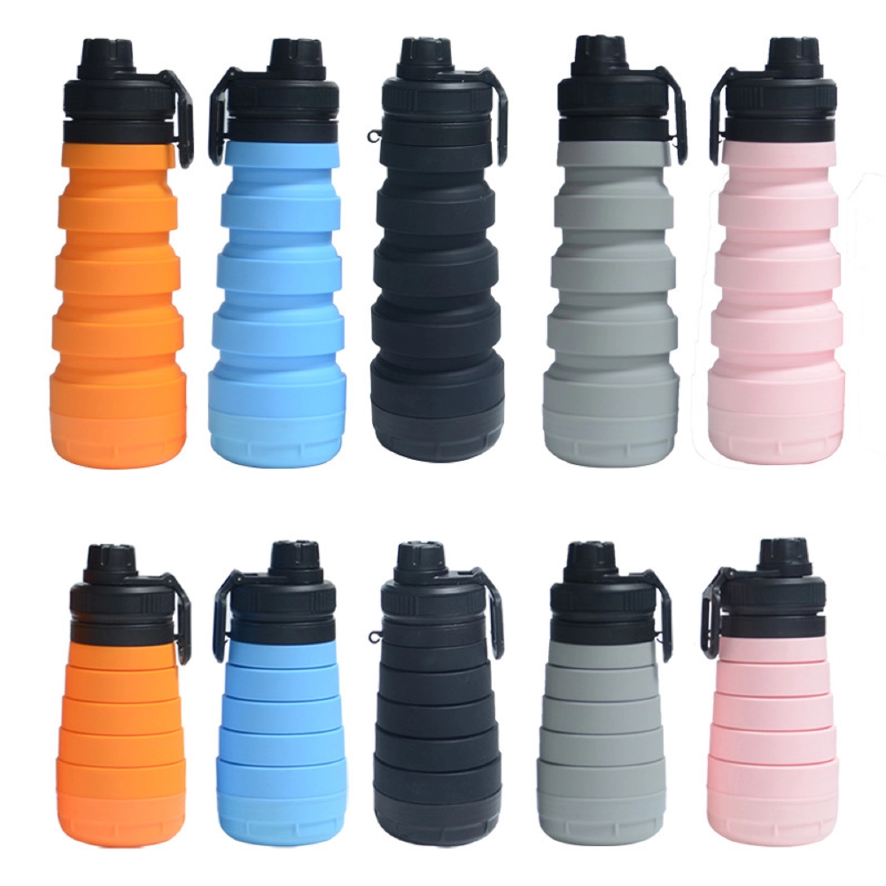 25 OZ Large Capacity Outdoor Telescopic Sport Water Bottle 8