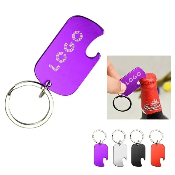 Aluminum Key Holder & Dog Tag with Bottle Opener 5