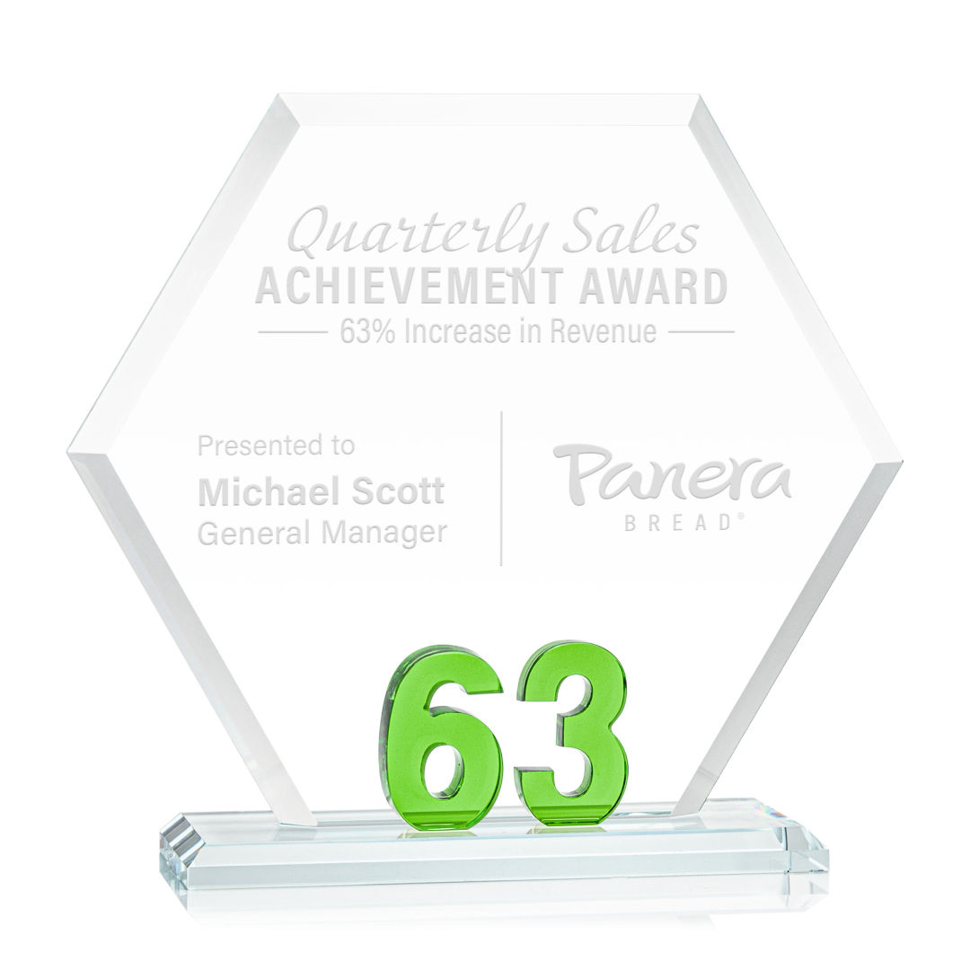 Riviera Milestone Award - Green 25