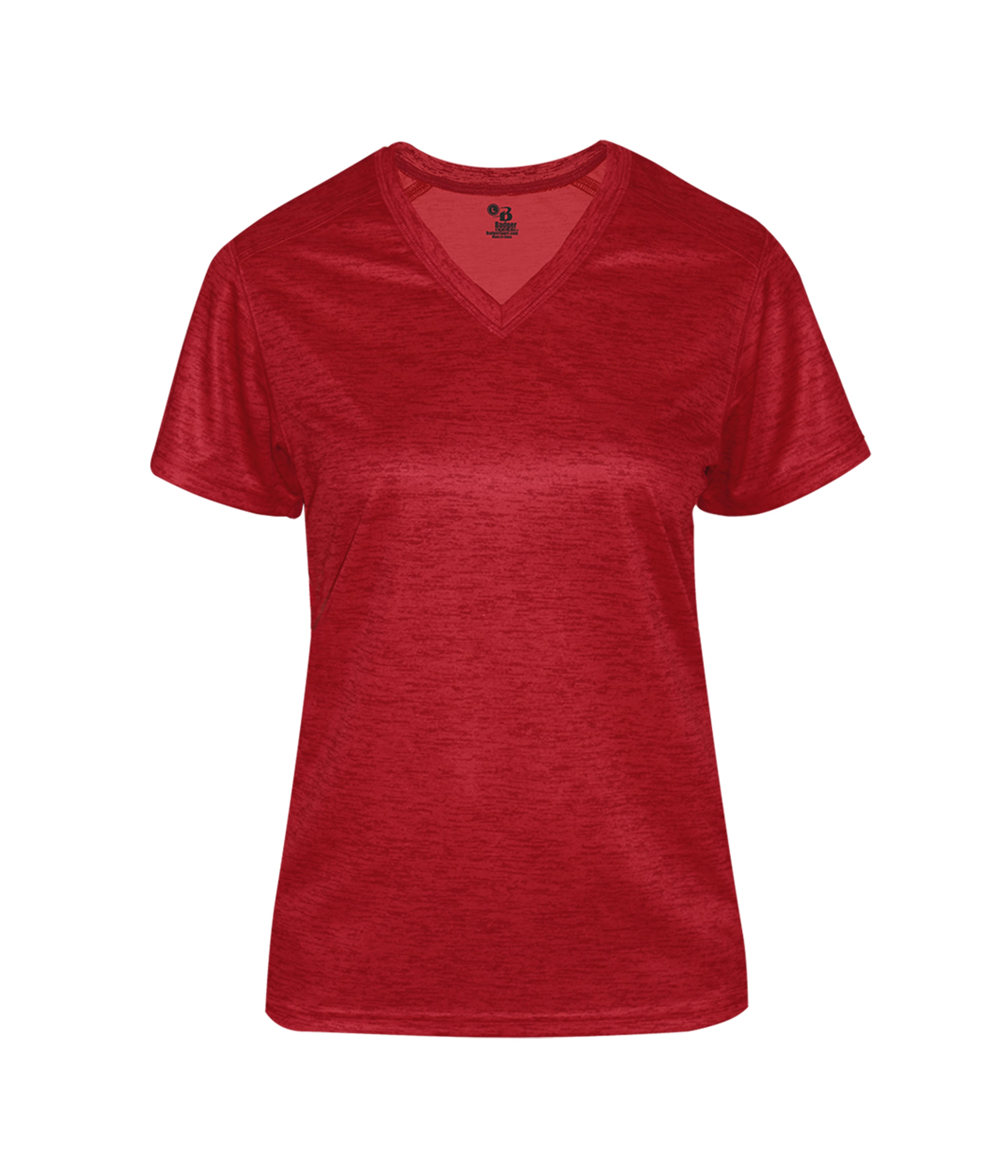 TONAL BLEND LADIES' V-NECK TEE 12