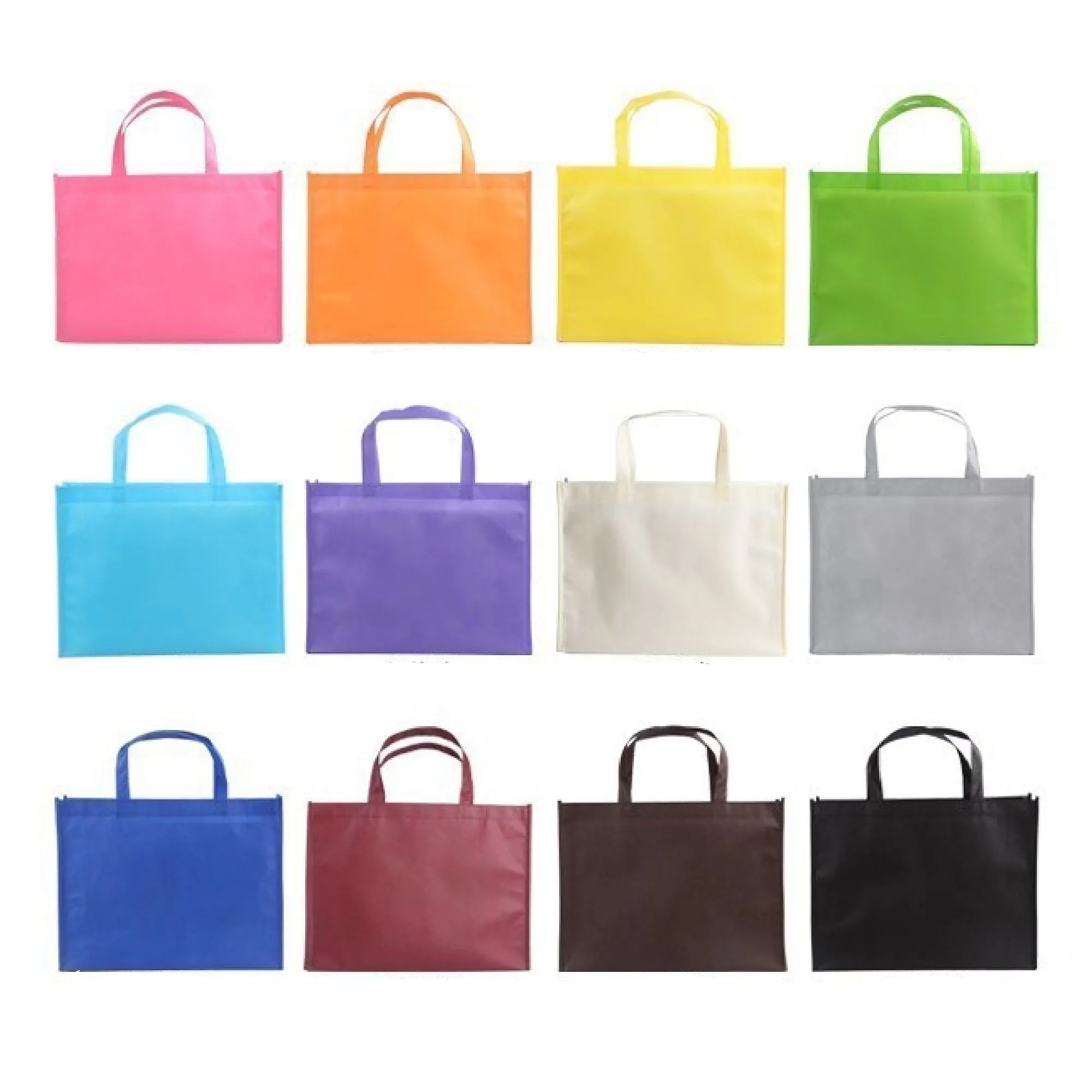 13.8" Reusable Non-Woven Handle Bag MOQ 50PCS 4