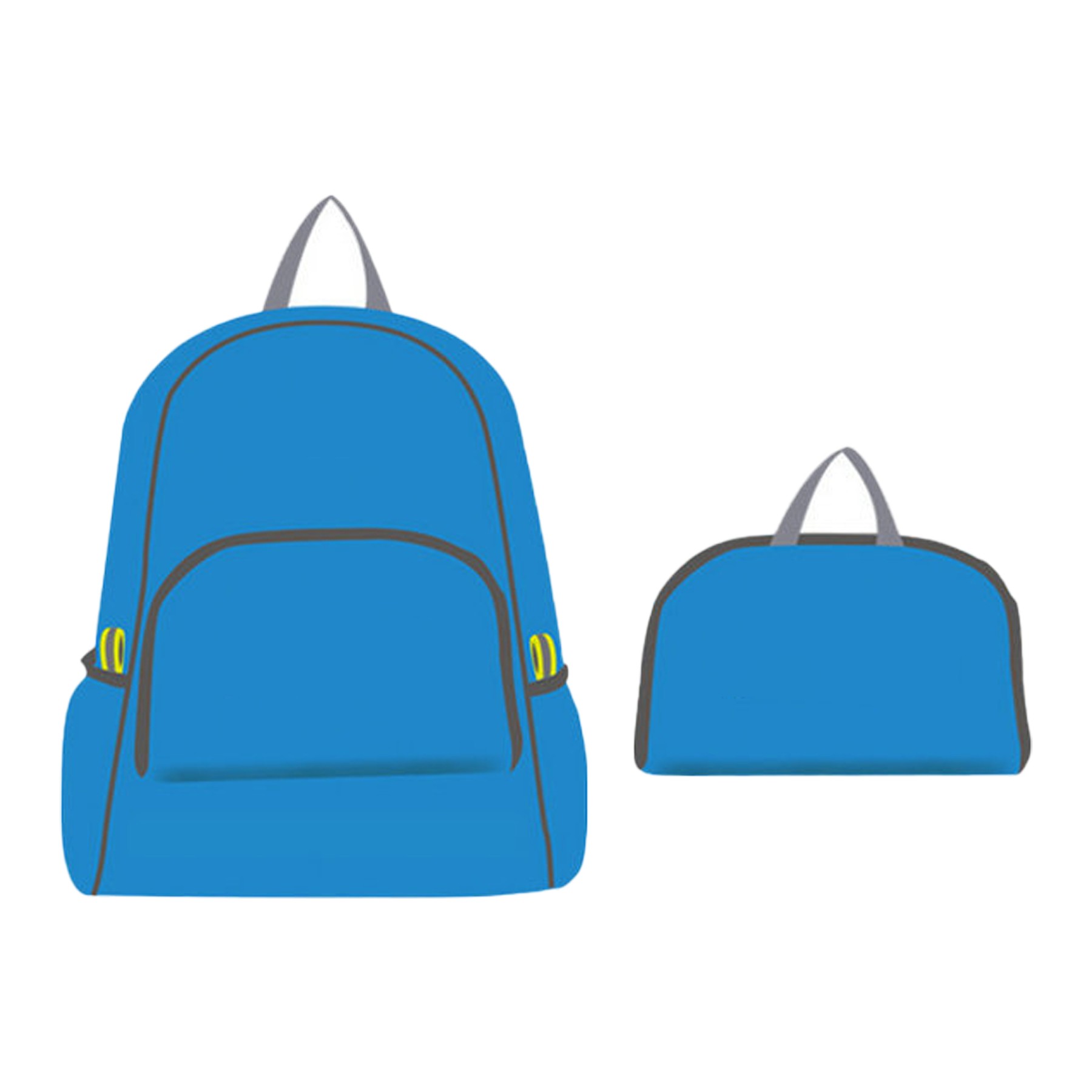 Oxford Cloth Folding Backpack 1