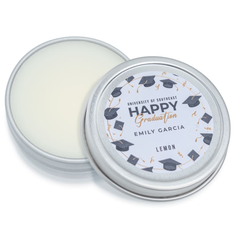 Custom Natural Lip Balm Tins 17