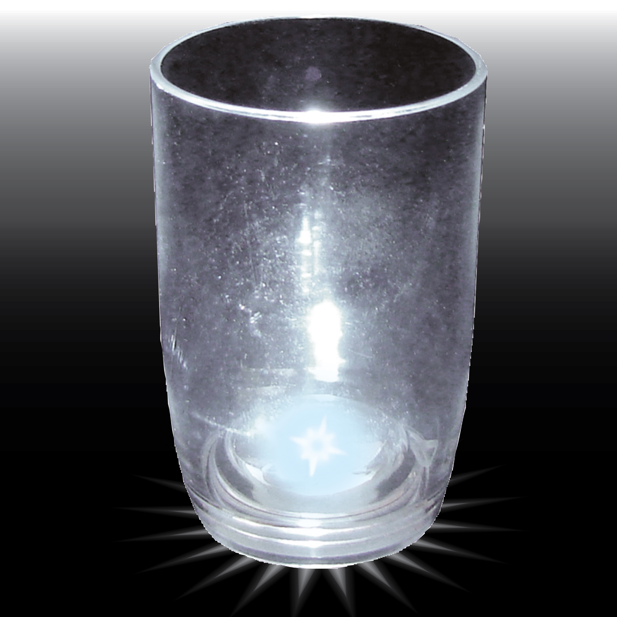 3oz Light Up Plastic Tapered Wine Sampler 2