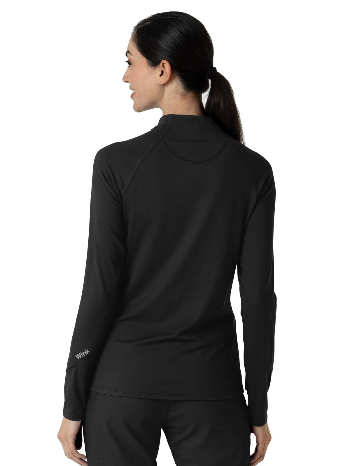 Layers Women's Watch Window Quarter Zip Top