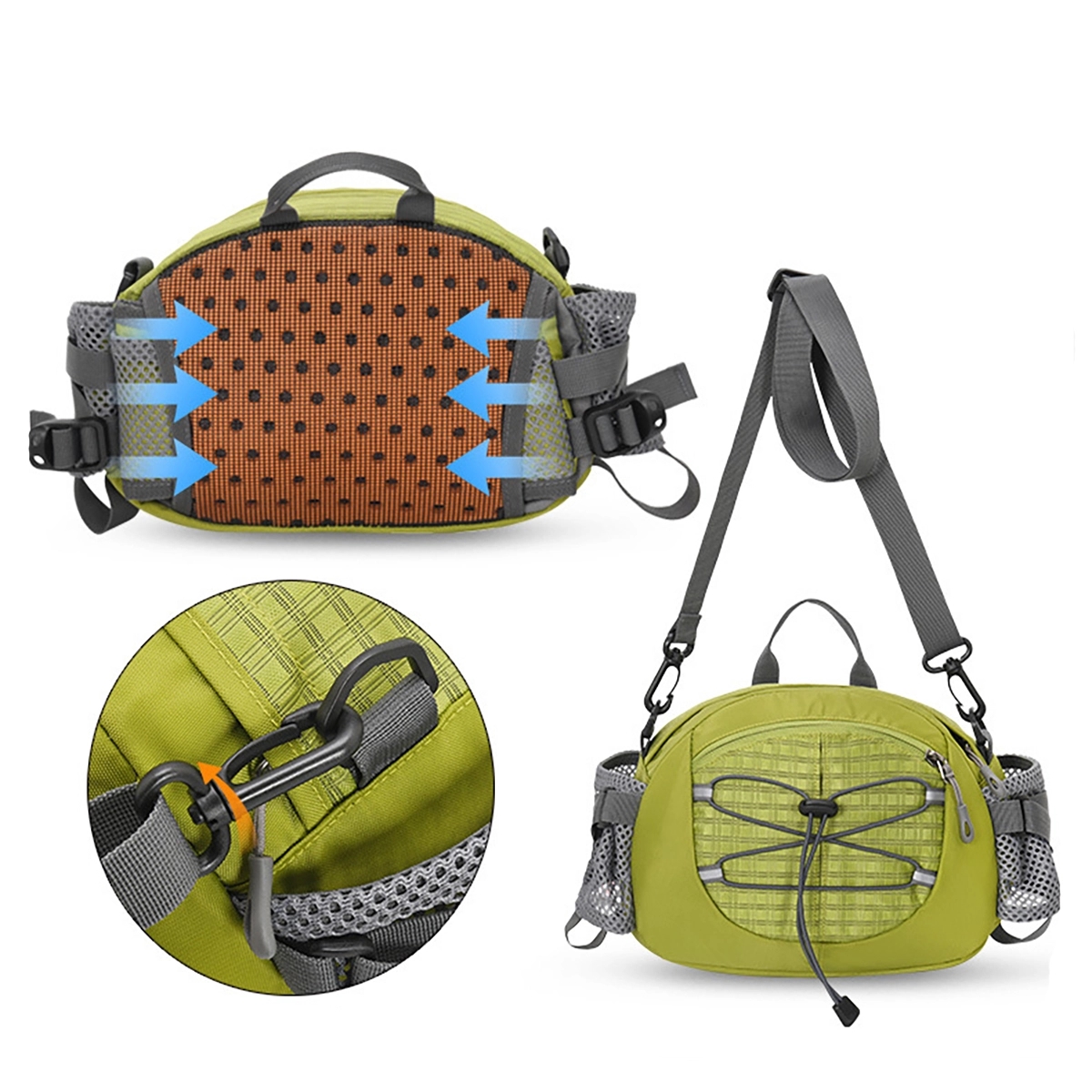 Outdoor Sports Mountaineering Waist Bag 8