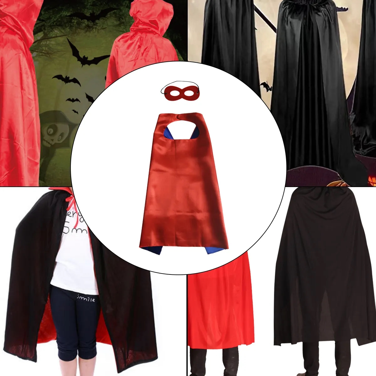 Kids Superhero Cape And Mask Set for Party & Costume Event 3