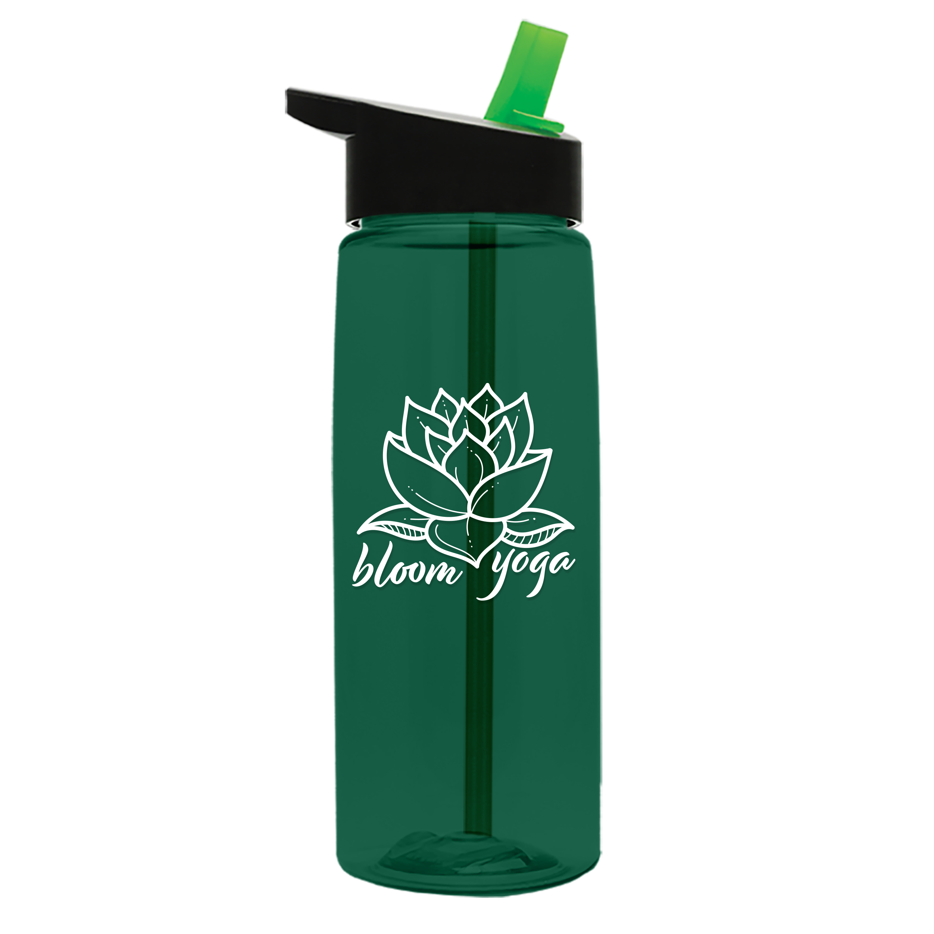Garyline® Flair Tritan® Bottle with Flip-Straw Lid - 26 oz. 225