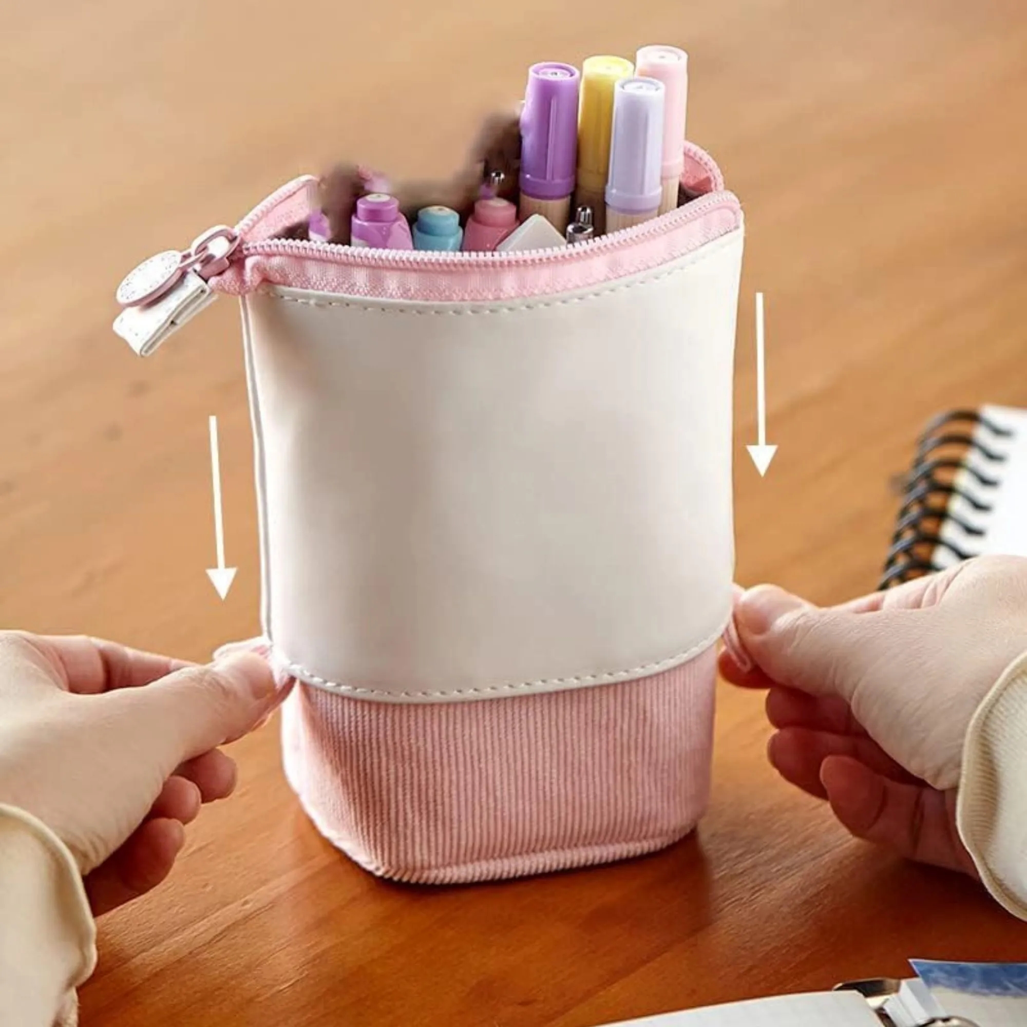 Multifunctional Retractable Pen Pocket Pen Holder 3