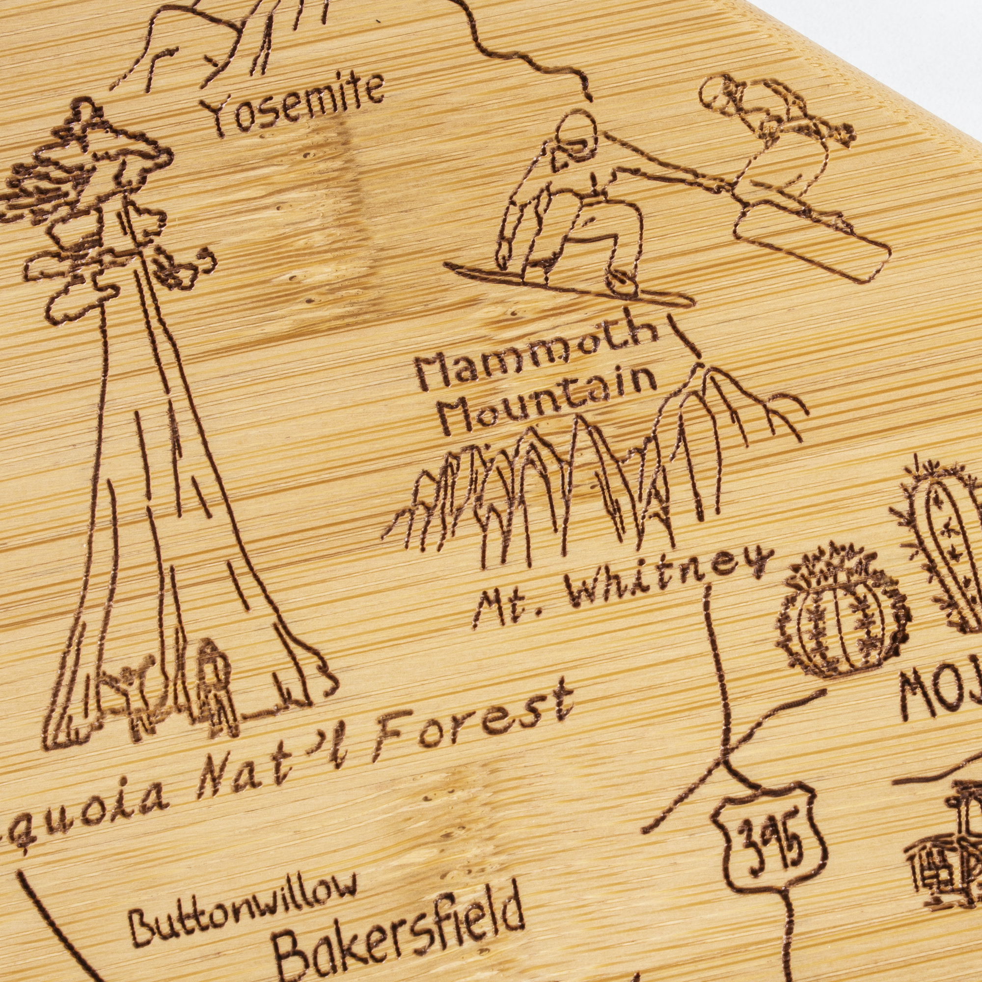 Destination California Cutting & Serving Board 14