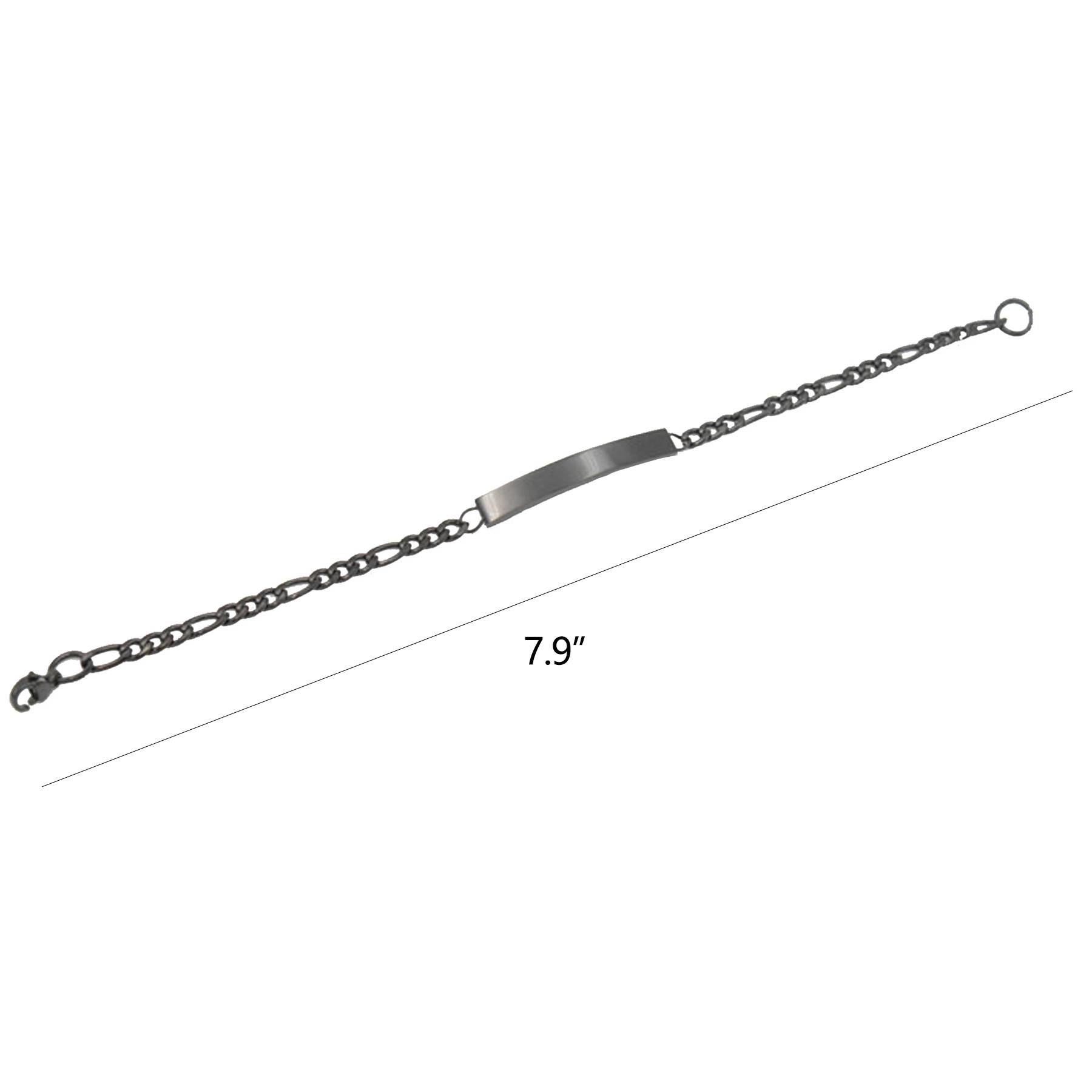 Engraveable Titanium Steel Bracelet 3