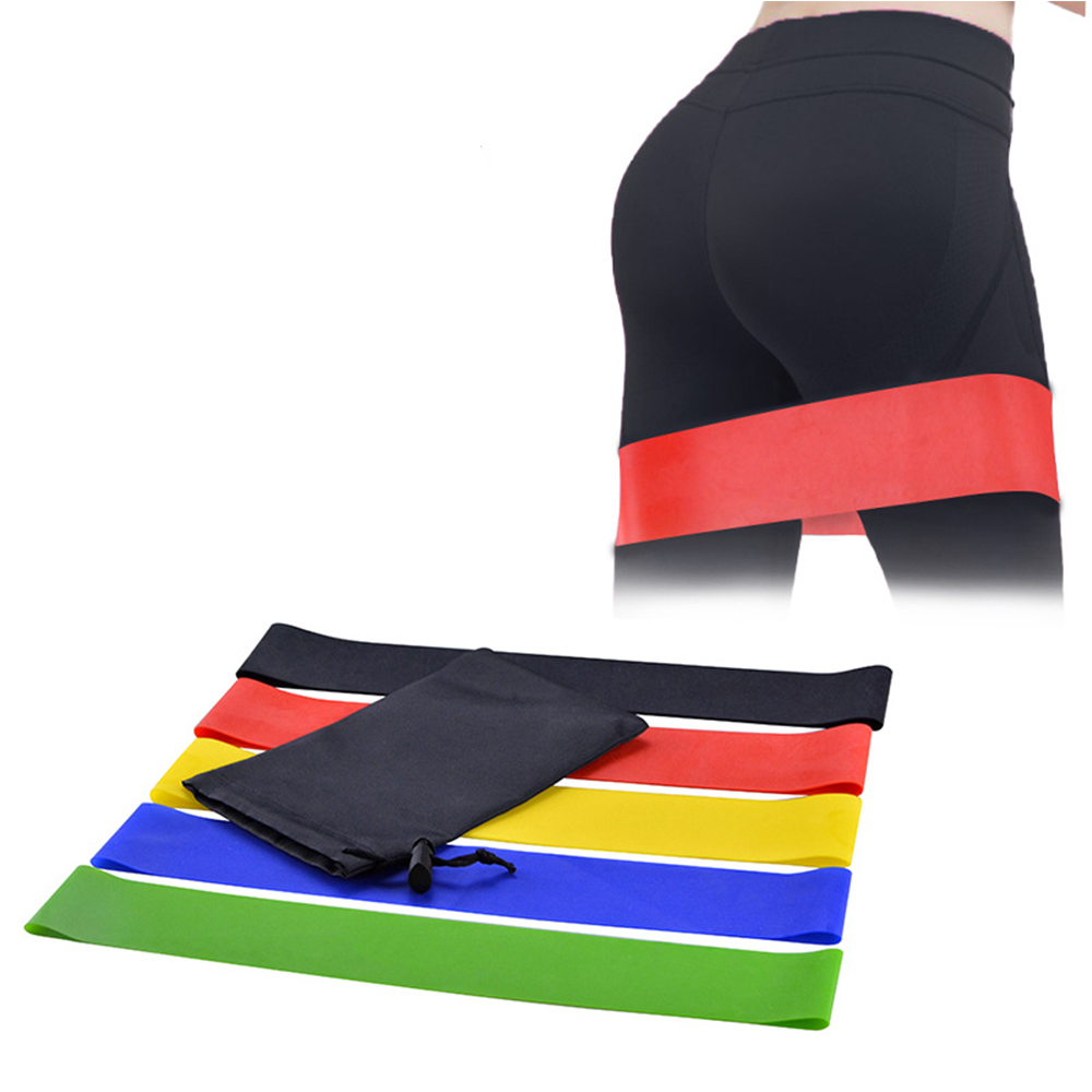 Yoga Resistance Bands with Pouch 5