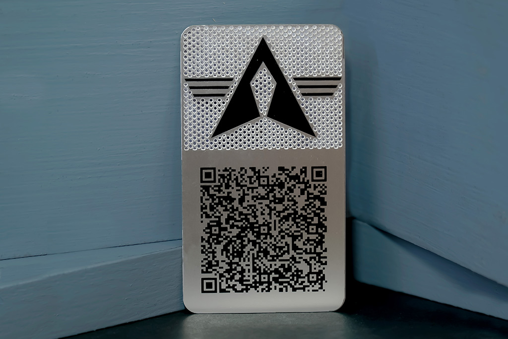 Stainless Steel Business Cards 90