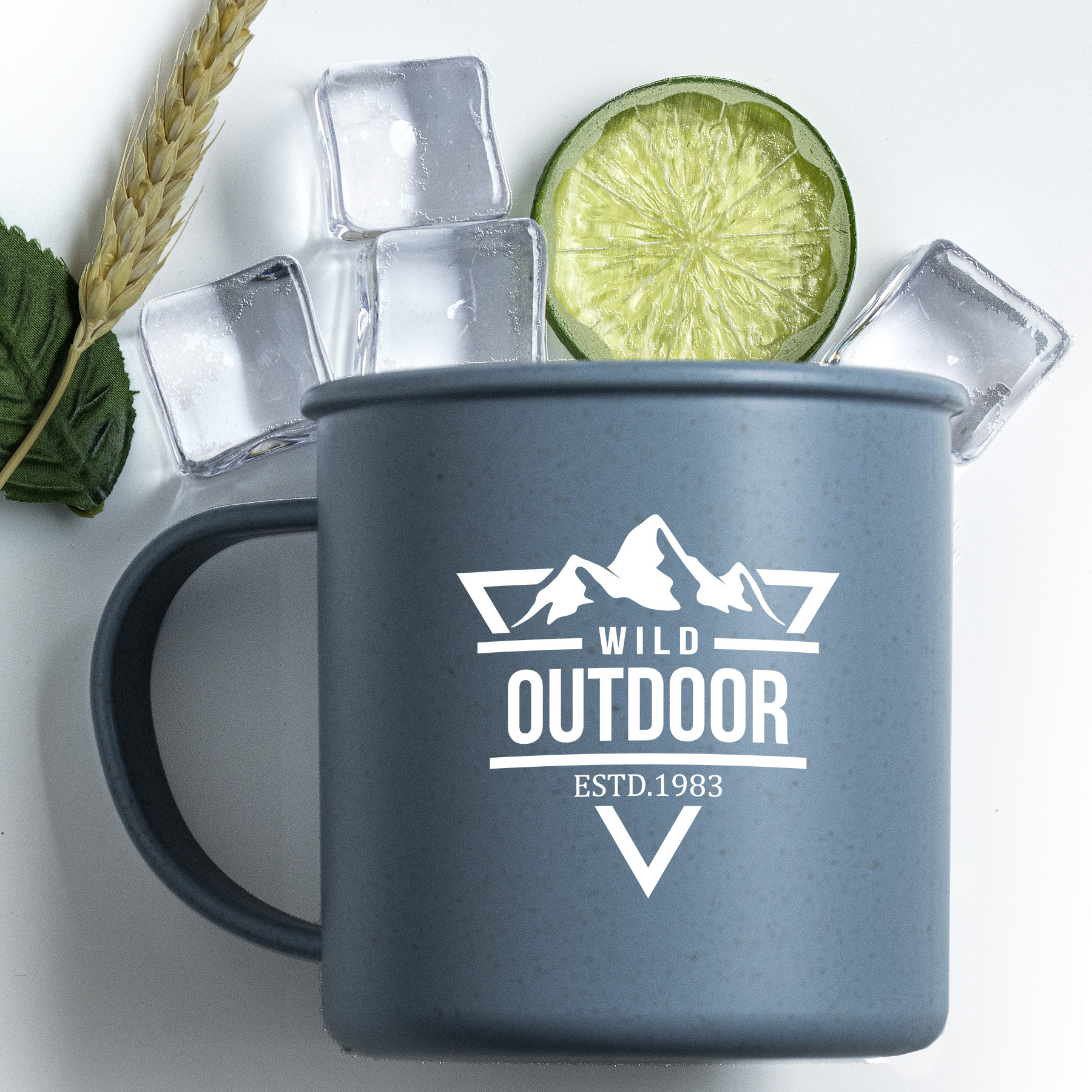 18 Oz Wheat Cup With Handle 3