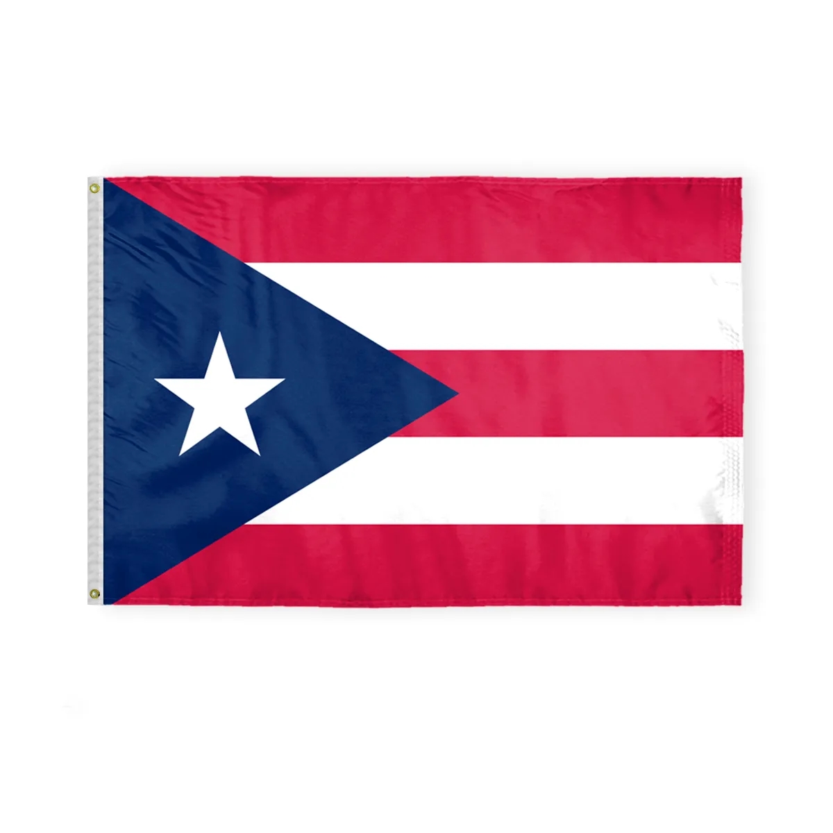 12"x18" to 8'x12' Puerto Rico Nylon Flags 4