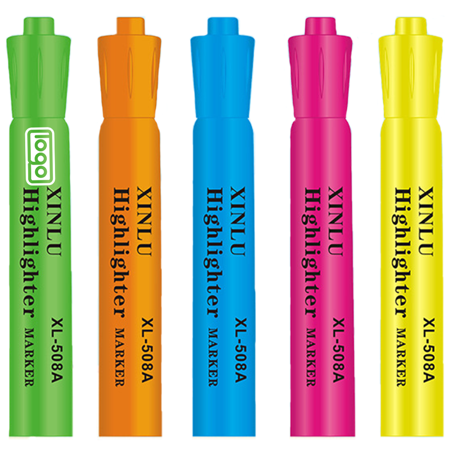 Plastic Quick Drying Highlighter Marker Pen 5