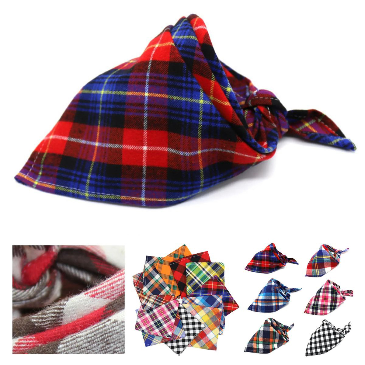 Cotton Dog Bandana for Daily Outdoor Wear 9