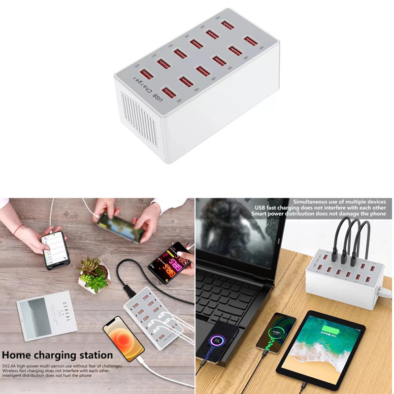12 Port Usb Fast Charging Station 1