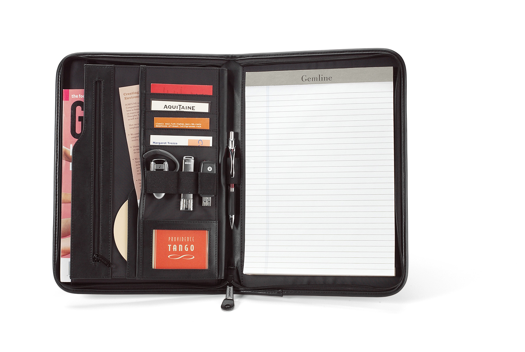 Global Leather Padfolio 6