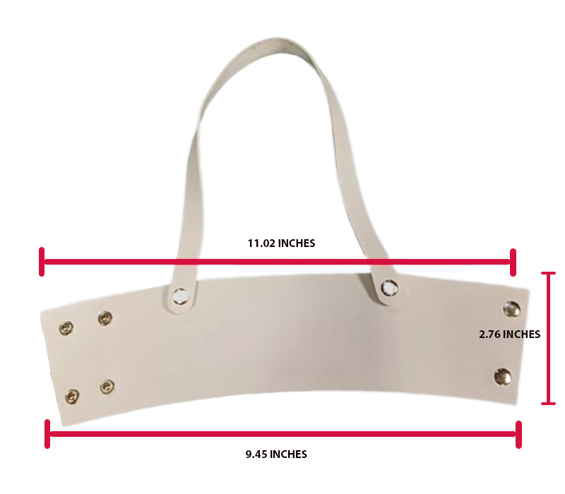 PU Leather Beverage Holder with Buttons 10