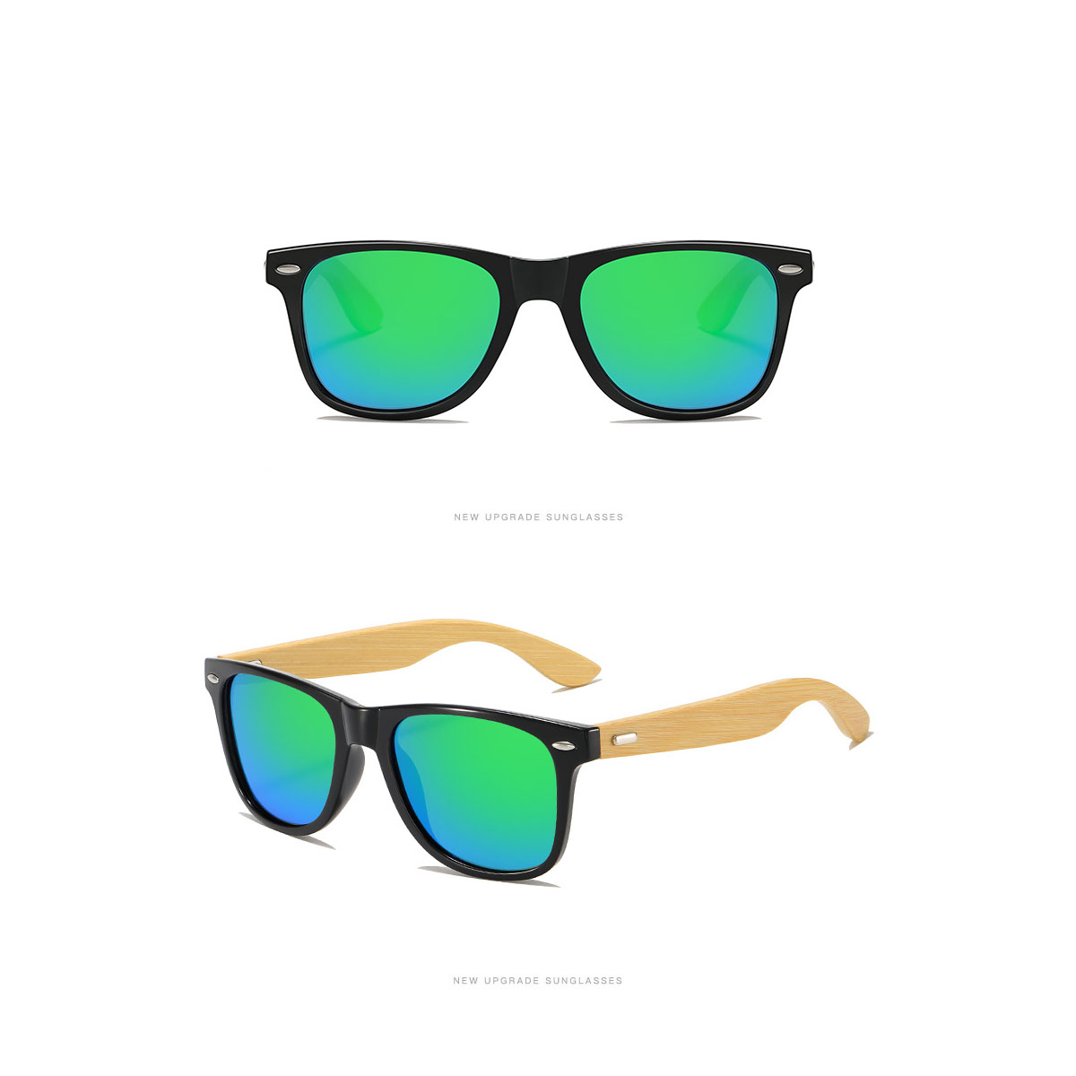 Bamboo Retro Sunglasses 4