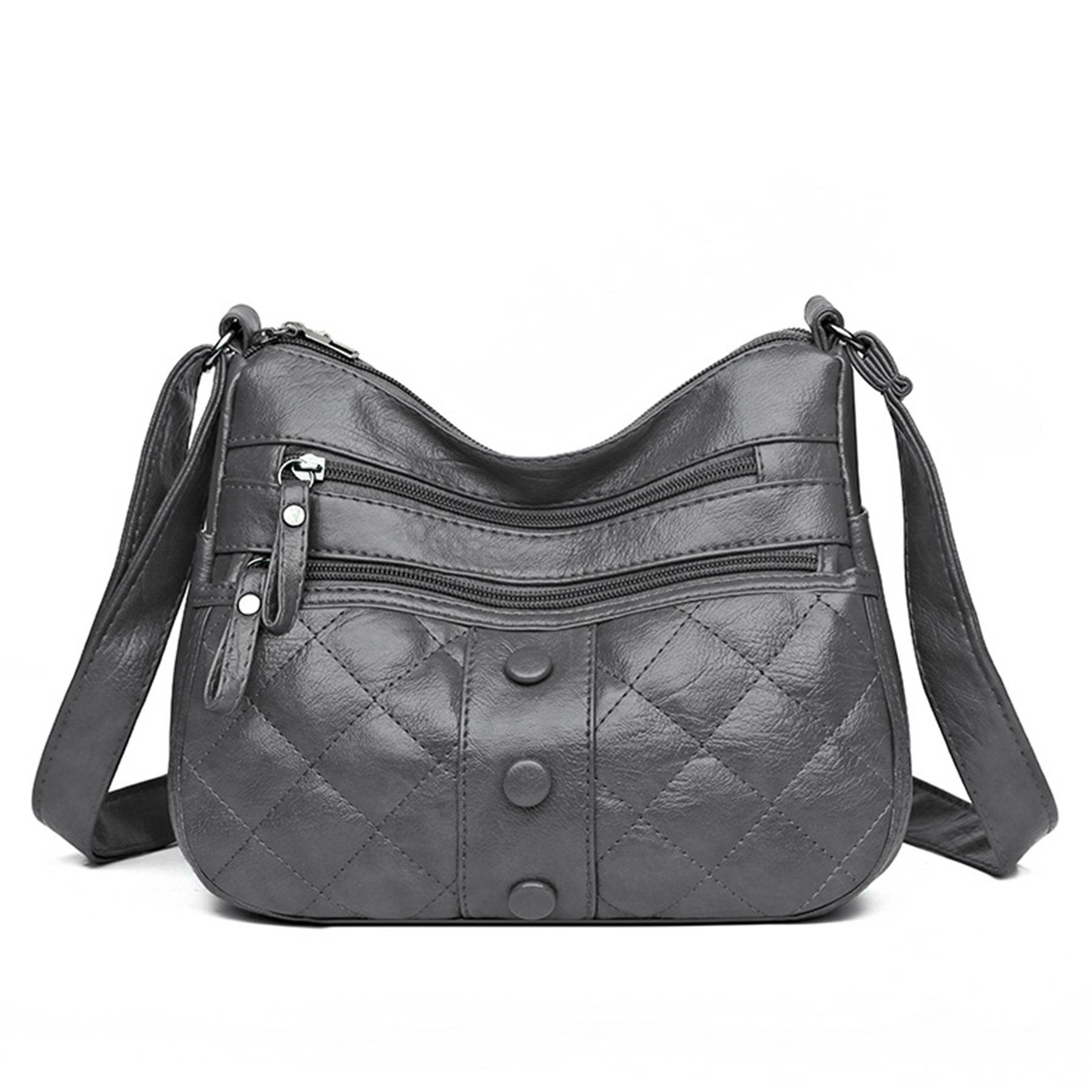 PU Leather soft shoulder cross-body bag 4