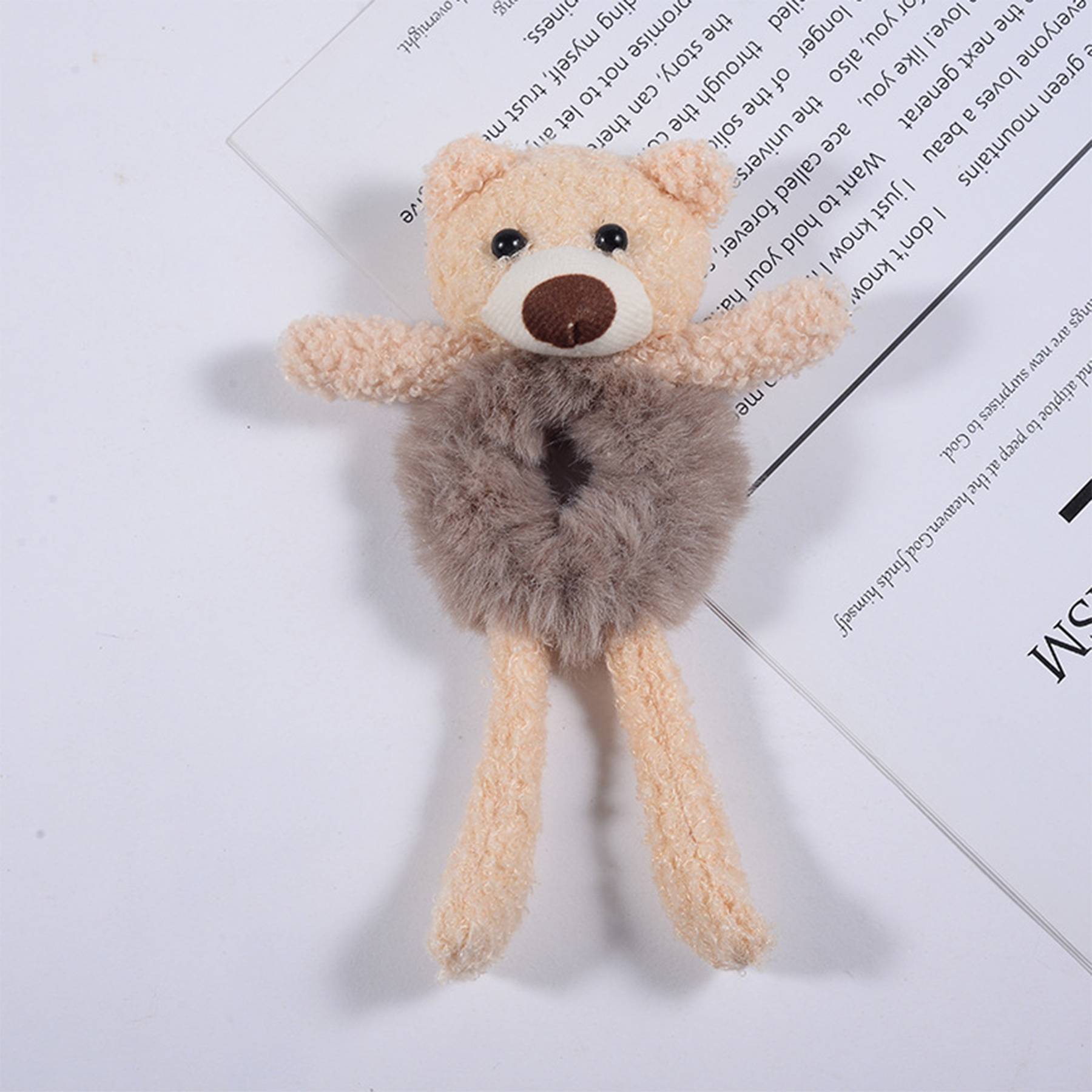 Bear Head Spiral Hair Ropes 6