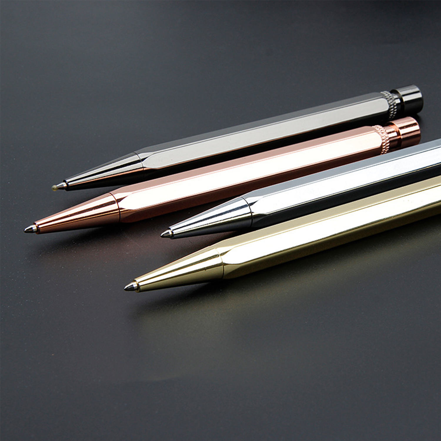 Press Type Metal Signature Ballpoint Pen 1