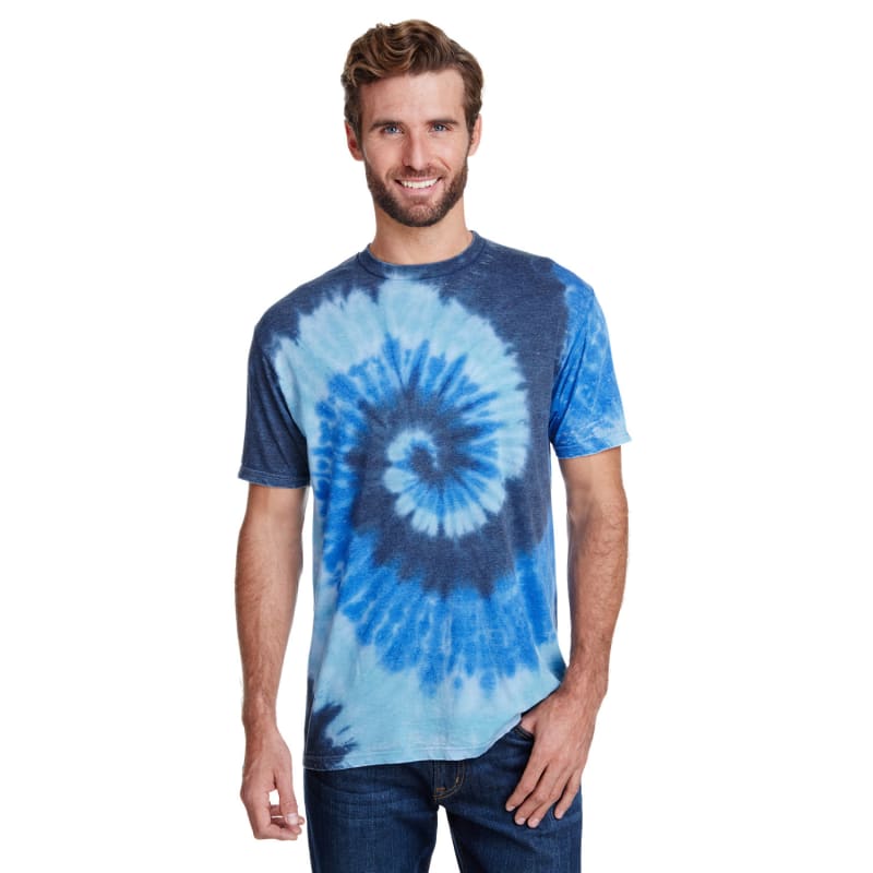 Tie-Dye Adult Burnout Festival T-Shirt 2