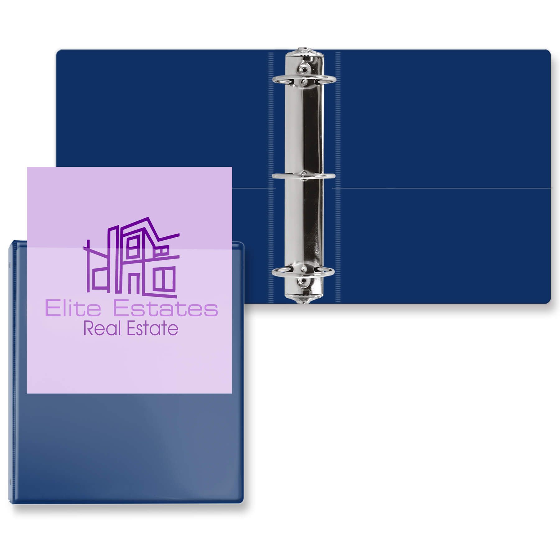 2 1/2" Overlay Round Ring Binder 1