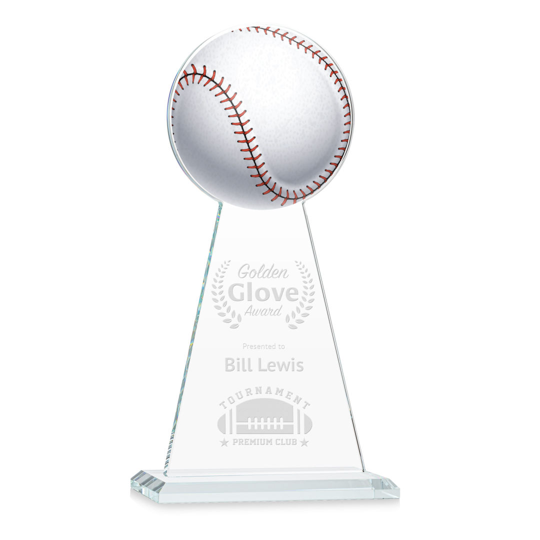 Edenwood Baseball Award - Clear 5