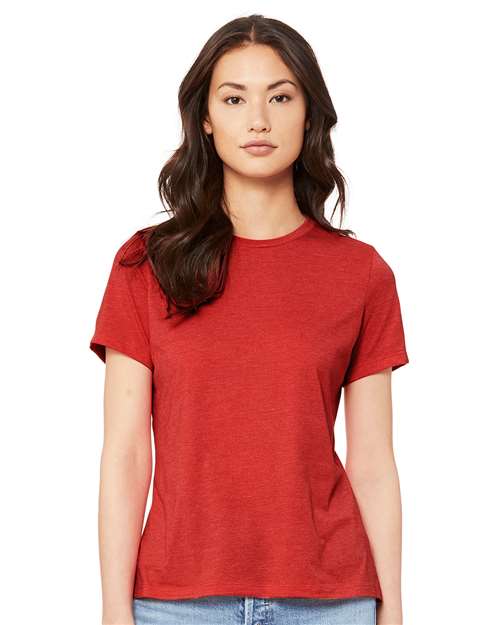 Women's Relaxed Fit Heather CVC Tee - 6400CVC 9