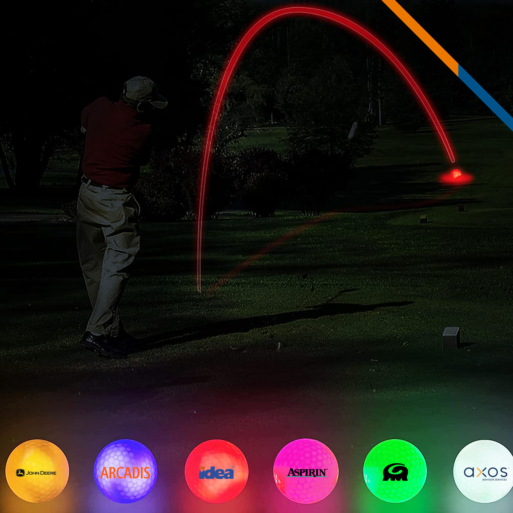 Gopa LED Golf Ball 4