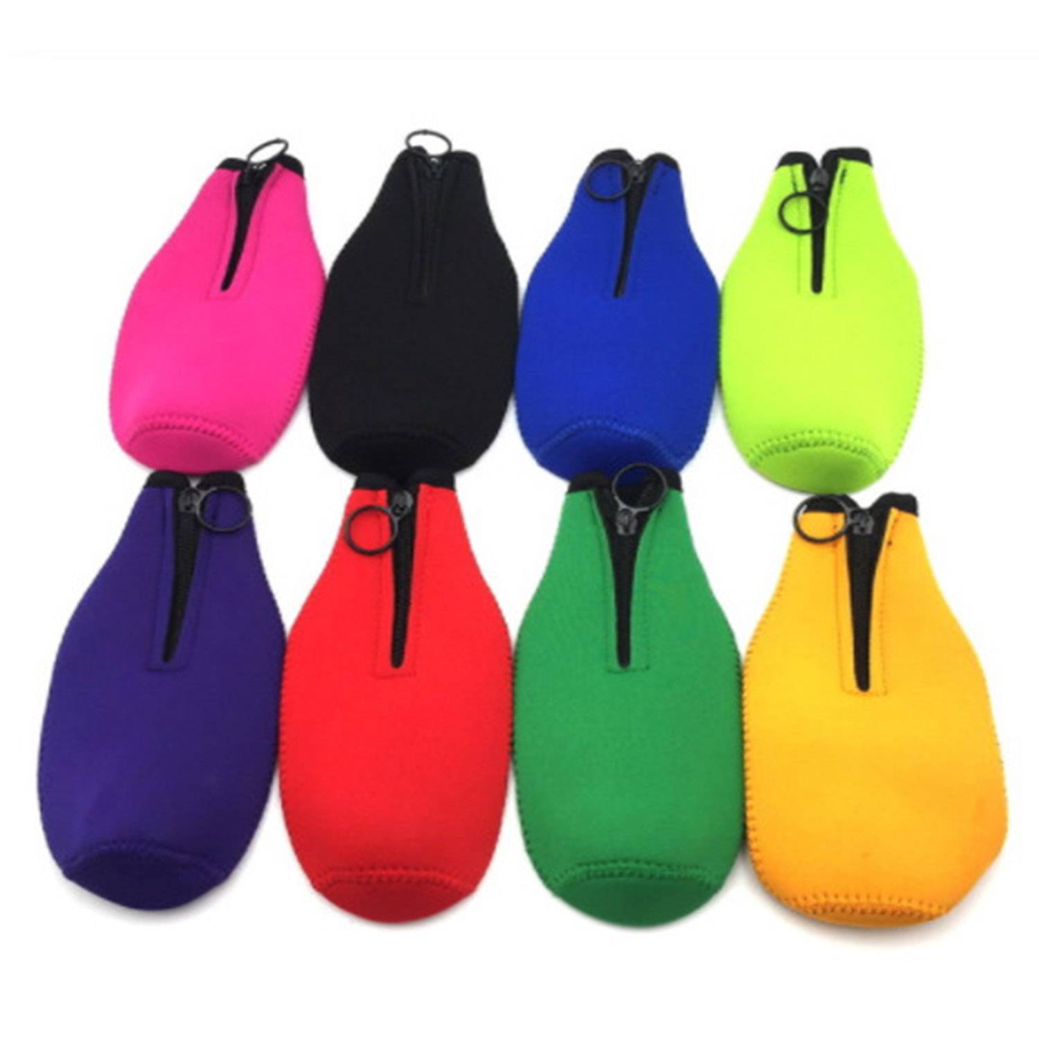 Neoprene Waterproof Zippered Bottle Sleeve 6