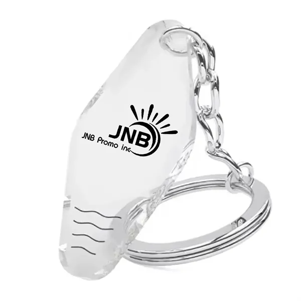 Transparent Acrylic Keyring Keychain