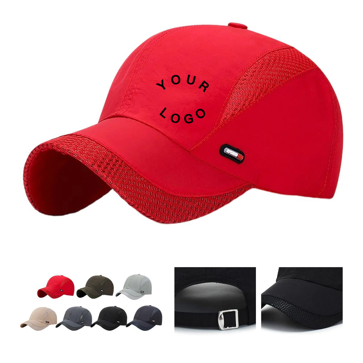 Lightweight Nylon Mesh Cap for Running and Cycling 9