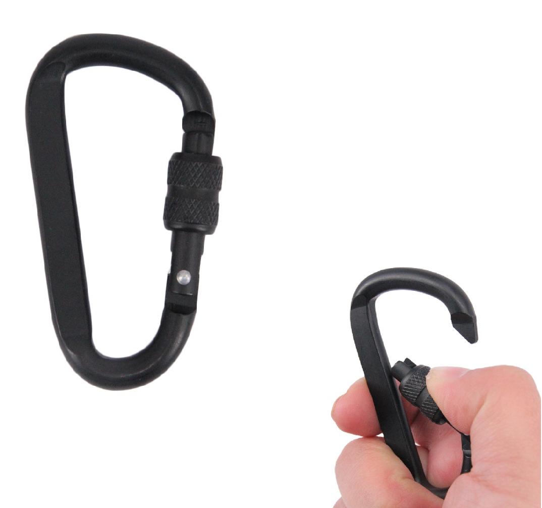 Metal Carabiner D-Ring Clip Lock 2