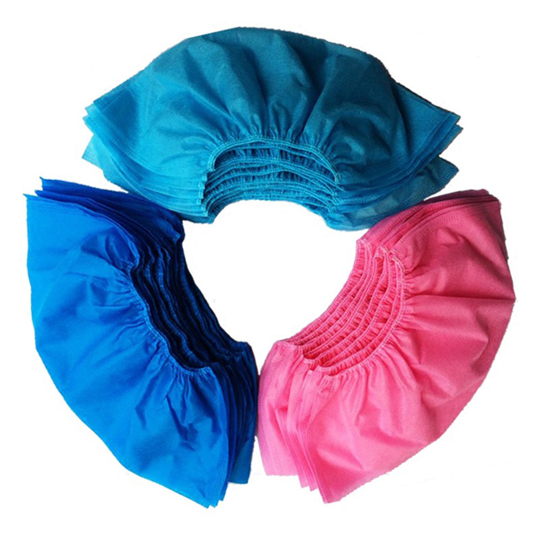 Blue Non Woven Disposable Shoe Cover 3